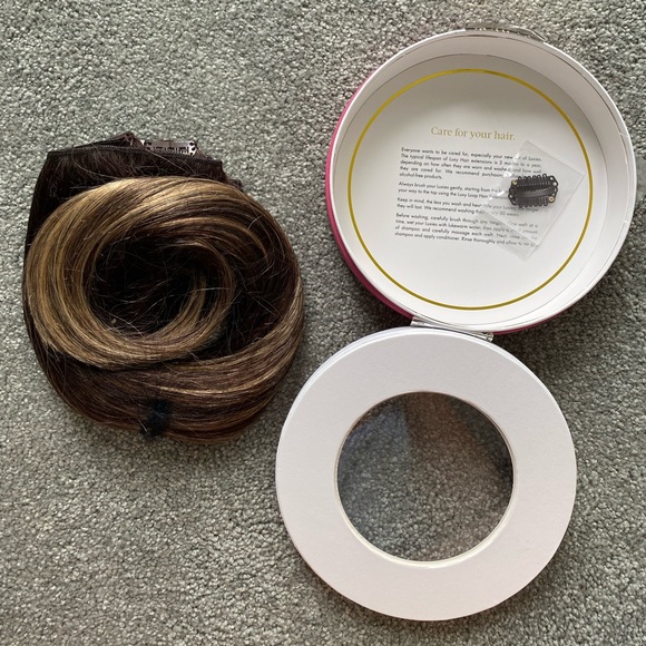 NEW Luxy 20" Hair Extensions Classic Dark Brown Balayage- 220g - Picture 4 of 11